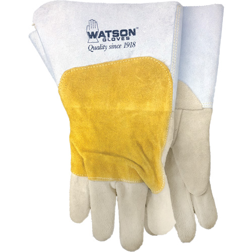 Mad Cow Welding Gloves, Grain Cowhide, Size Large Les Distributions ICE