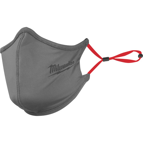 2-Layer Face Mask, Nylon/Polyester/Spandex, Grey Les Distributions ICE