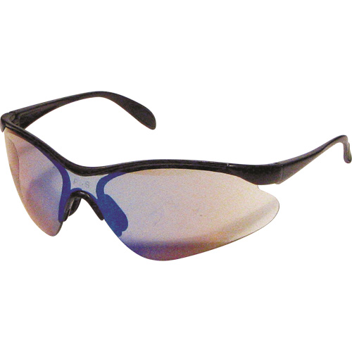 Lunettes de s&eacute;curit&eacute; Miranda, Lentille Miroir bleu, Anti-&eacute;gratignures, R&eacute;pond ou surpasse la norme CSA Z94.3 Les Distributions ICE