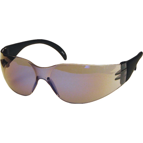 CeeTec Safety Glasses, Blue Mirror Lens, Anti-Scratch, Meets/Exceeds CSA Z94.3 Les Distributions ICE