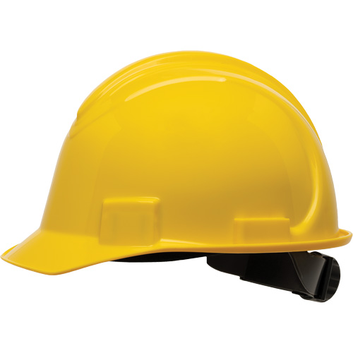 North&reg; Short Brim Hardhat, Meets CSA Type 1, Ratchet Suspension, Non-Vented Les Distributions ICE
