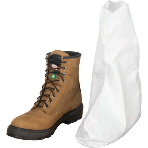 Boot Covers, One Size, Microporous, White Les Distributions ICE