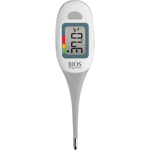 Thermom&egrave;tre &agrave; grand afficheur avec indicateur luminescent de fi&egrave;vre, Num&eacute;rique Les Distributions ICE