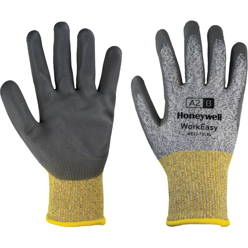 WorkEasy Cut Protective Gloves, Size 2X-Large/11, 13 Gauge, Foam Nitrile Coated, HPPE/Glass Fibre Shell, ASTM ANSI Level A2/EN 388 Level B Les Distributions ICE