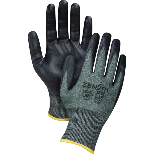 Gants l&eacute;gers et haute dext&eacute;rit&eacute; r&eacute;sistants &agrave; la coupe, Taille T-Grand, Calibre 18, Rev&ecirc;tement Mousse de nitrile, Enveloppe en Nylon/PEHP/Spandex, ASTM ANSI niveau A5 Les Distributions ICE