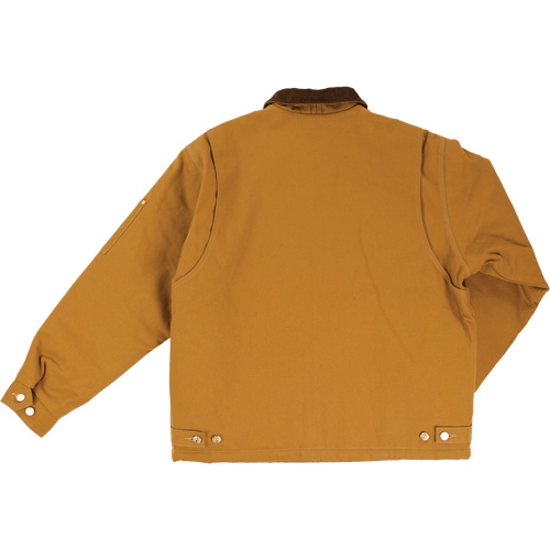 Veste de travail en toile lourde, Hommes, Moyen (grande taille), Brun Les Distributions ICE
