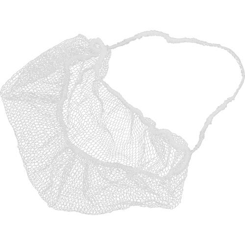 Beard Nets, Nylon, White Les Distributions ICE