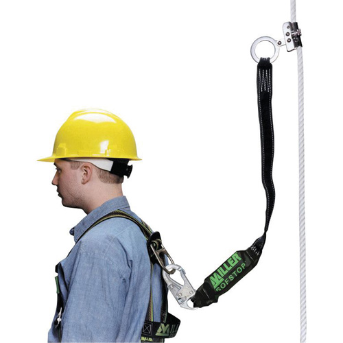 Trailing Rope Grab, With Lanyard Les Distributions ICE