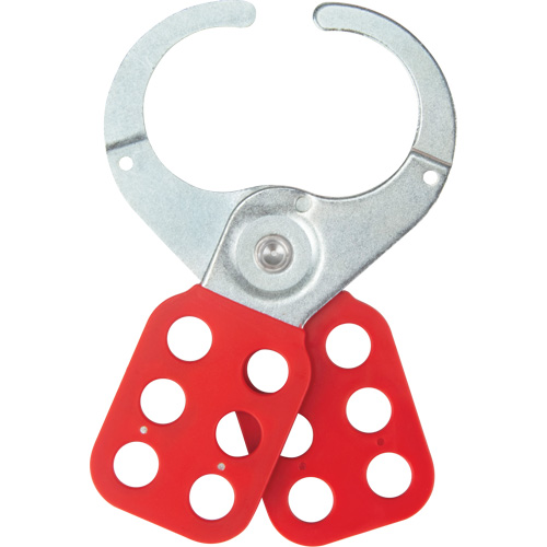 Safety Lockout Hasp, Red Les Distributions ICE