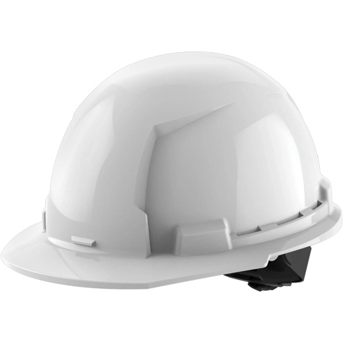 Casque de s&eacute;curit&eacute; &agrave; bordure avant, R&eacute;pond aux normes CSA type 1, Suspension Rochet, Non ventil&eacute; Les Distributions ICE