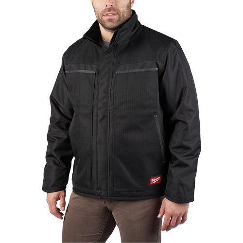 Blouson classique GridIron, Hommes, Petit, Noir Les Distributions ICE