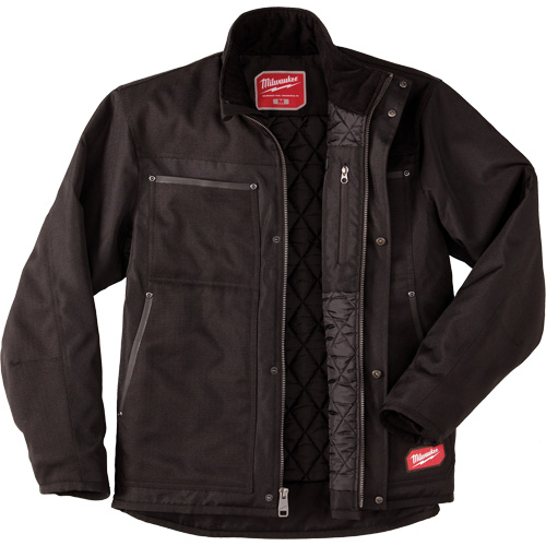 Blouson classique GridIron, Hommes, Petit, Noir Les Distributions ICE