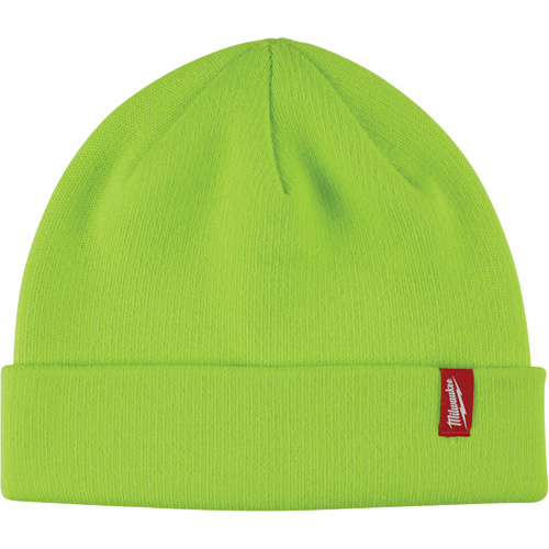 Tuque &agrave; revers haute visibilit&eacute;, Taille unique, Vert Les Distributions ICE