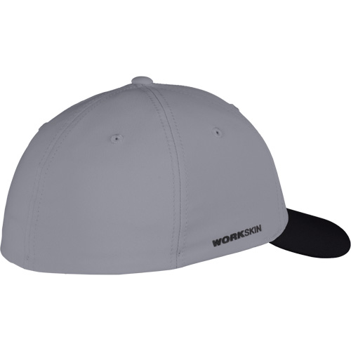 Workskin Fitted Hat, Grey, Poly-Cotton Les Distributions ICE