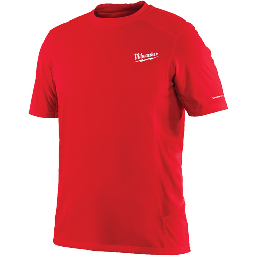 Workskin Short Sleeve Shirt, Men's, Small, Red Les Distributions ICE