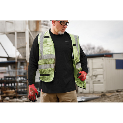 Hybrid Work Tee Shirt, Men's, Small, Black Les Distributions ICE