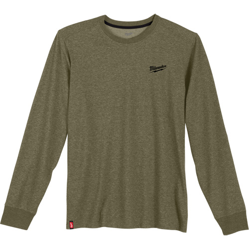 Hybrid Work Tee Shirt, Men's, Small, Green Les Distributions ICE