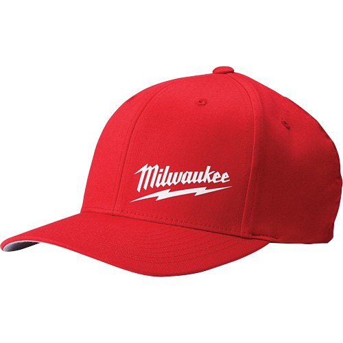 Flexfit&reg; Fitted Hat, Red, Poly-Cotton Les Distributions ICE