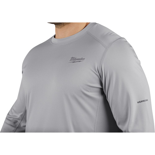 Chandail l&eacute;ger Workskin, Hommes, Petit, Gris Les Distributions ICE