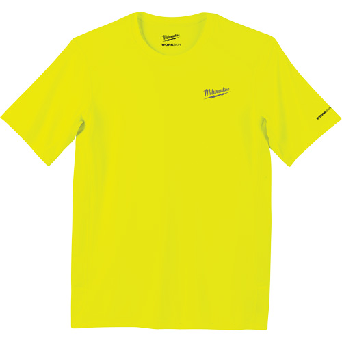 Workskin Lightweight High Visibility Shirt, Men's, Small, Yellow Les Distributions ICE