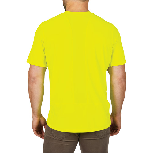 Workskin Lightweight High Visibility Shirt, Men's, Small, Yellow Les Distributions ICE