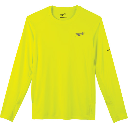 Workskin Lightweight High Visibility Shirt, Men's, Small, Yellow Les Distributions ICE