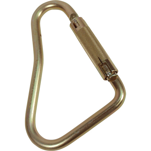Offset D-Shaped Carabiner, Steel, 5000 lbs Capacity Les Distributions ICE