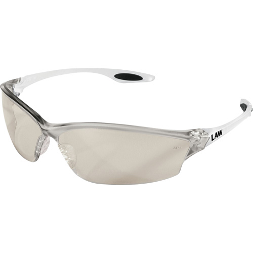 Law&reg; LW2 Series Safety Glasses, Clear/Indoor/Outdoor Lens, Anti-Scratch, ANSI Z87+/Meets/Exceeds CSA Z94.3 Les Distributions ICE