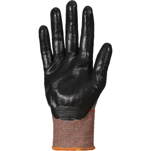 Coated Gloves, Size 5, 21 Gauge, Nitrile Coated, TenActiv Shell, ASTM ANSI Level A9 Les Distributions ICE