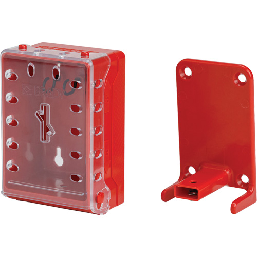 Boîte de verrouillage ultra compacte, Rouge Les Distributions ICE
