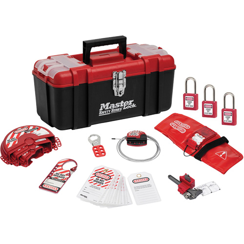 Standard Lockout Kit with Zenex Thermoplastic Locks, Valve Kit, 13 Components Les Distributions ICE