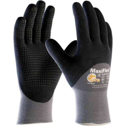 ATG MaxiFlex&reg; Endurance Touchscreen Compatible Gloves, X-Large, Nitrile Coating, 15 Gauge, Nylon Shell Les Distributions ICE