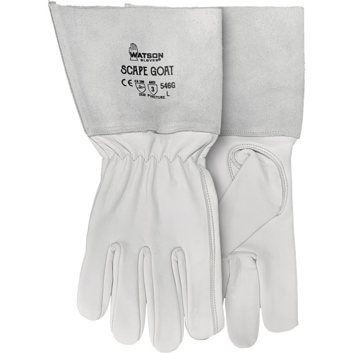 546G Scape Goat Gloves, Small, Grain Goatskin Palm Les Distributions ICE