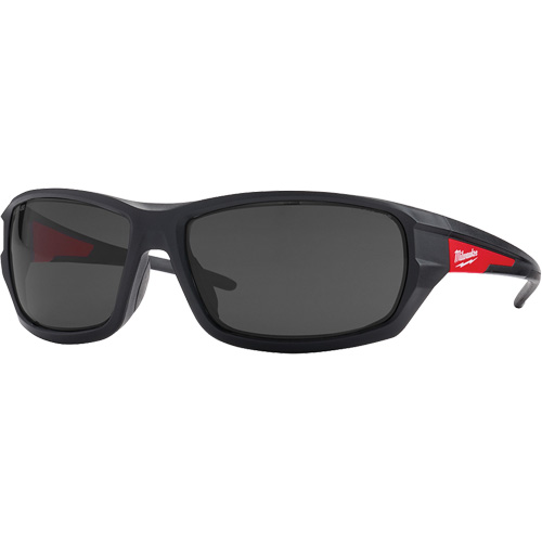 Lunettes de s&eacute;curit&eacute; performantes, Lentille Fum&eacute;e, Antibu&eacute;e/Anti-&eacute;gratignures, ANSI Z87+/R&eacute;pond ou surpasse la norme CSA Z94.3 Les Distributions ICE