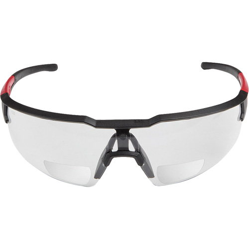 Magnified Safety Glasses, Anti-Scratch, Clear, 1.0 Diopter Les Distributions ICE