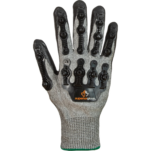 Gants antichocs TenActiv STXFNVB, T-Grand, Paume en Synth&eacute;tique, Poignet Poignet en tricot Les Distributions ICE