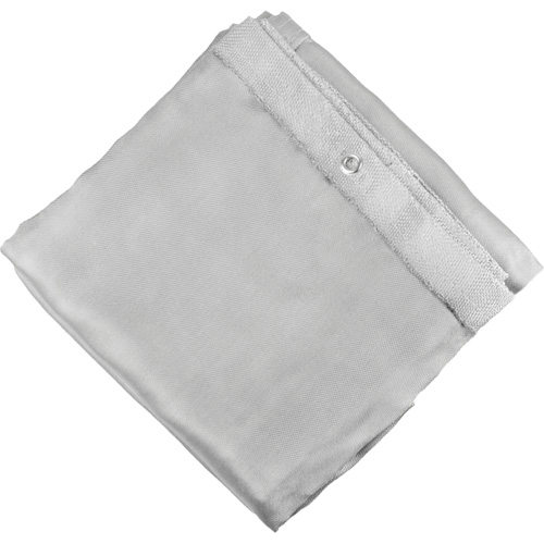 Couverture en fibre de verre en tissu de silice, 6' la x 6' lo, R&eacute;sistance &agrave; la temp. 1800 °F Les Distributions ICE