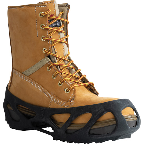 Brass Stride&reg; Non-Sparking Ice Cleats, Brass, Stud Traction, Small Les Distributions ICE