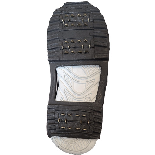 Brass Stride&reg; Non-Sparking Ice Cleats, Brass, Stud Traction, Small Les Distributions ICE