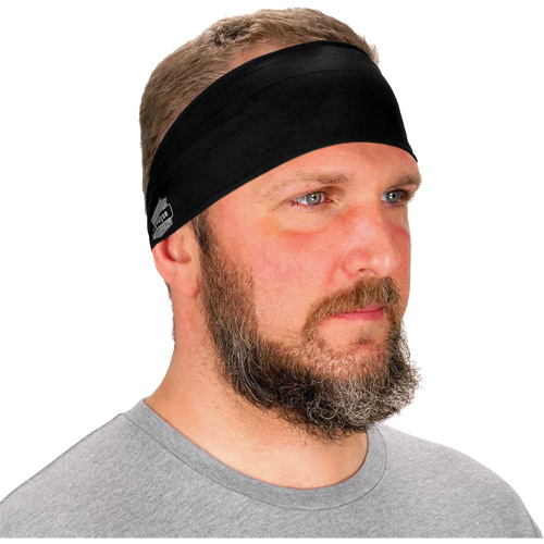 Chill-Its 6634 Cooling Headband, Black Les Distributions ICE