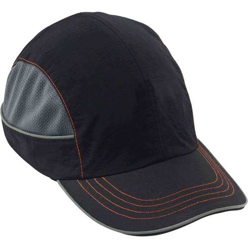 Skullerz 8950XL Bump Cap with Long Brim, Black Les Distributions ICE