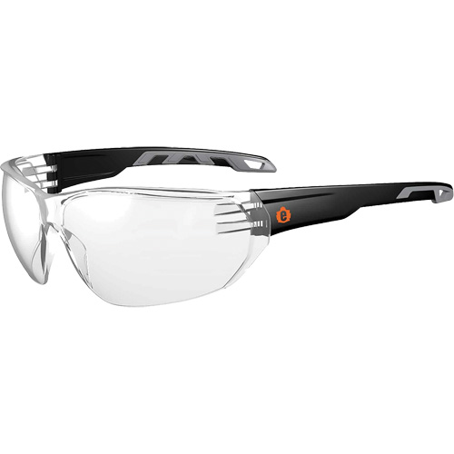 Skullerz VALI Frameless Safety Glasses, Clear Lens, Anti-Fog/Anti-Scratch, ANSI Z87+/Meets/Exceeds CSA Z94.3 Les Distributions ICE