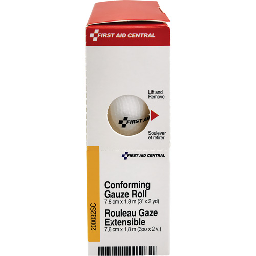 Recharge de bandage en gaze &eacute;tirable et conforme SmartCompliance, Rouleau, 6' lo x 3" la, St&eacute;rile, Dispositif m&eacute;dical Classe 1 Les Distributions ICE