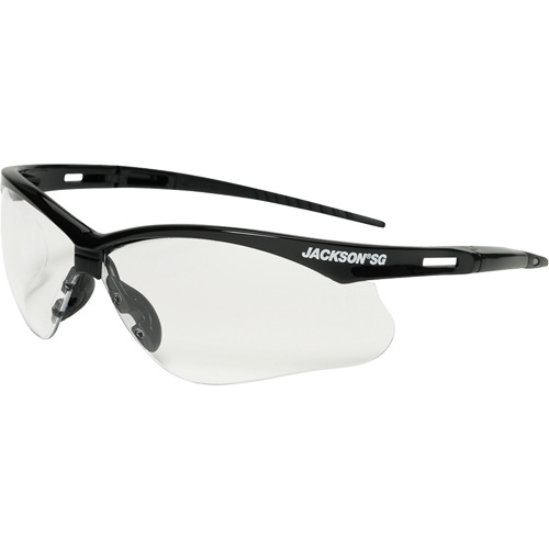 Safety Glasses, Clear Lens, Anti-Scratch, ANSI Z87+/Meets/Exceeds CSA Z94.3 Les Distributions ICE