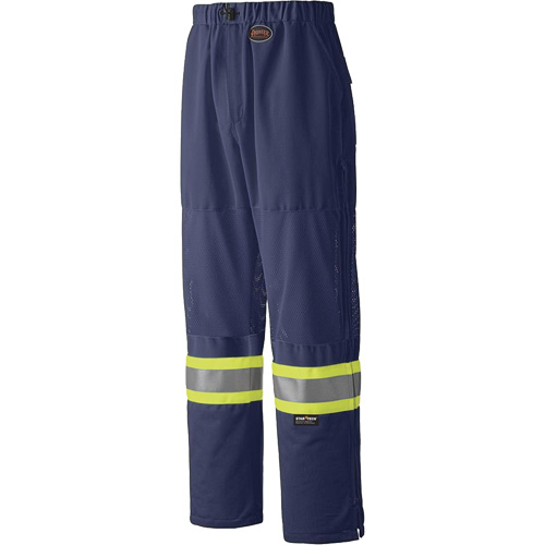 6003P Pantalon de s&eacute;curit&eacute; routi&egrave;re, Polyester, T-petit, Bleu marin Les Distributions ICE