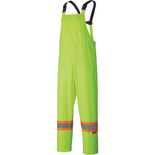 5599 Combinaison de pluie imperm&eacute;able et l&eacute;g&egrave;re, Polyester/PVC, T-petit, Jaune lime haute visibilit&eacute; Les Distributions ICE