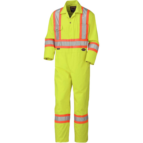5512 Combinaisons, 36, Jaune lime haute visibilit&eacute; Les Distributions ICE
