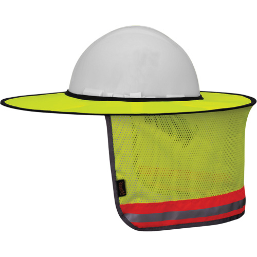 263 High-Visibility Foldable Hardhat Sunshade Les Distributions ICE