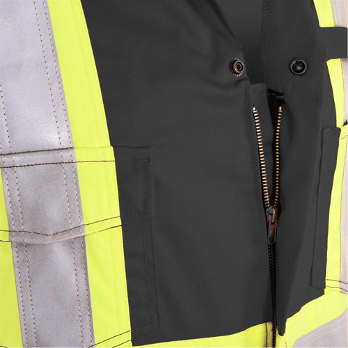 7702BKT FR-Tech&reg; Arc-Rated Coverall, Size 40 (Tall), Black, 10 cal/cm² Les Distributions ICE