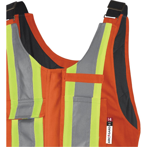 5534A Combinaison de s&eacute;curit&eacute; matelass&eacute;e ignifuge, Petit, Orange Les Distributions ICE